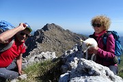 89 Da Cima della Croce vista in cima Monte Alben, appena salito